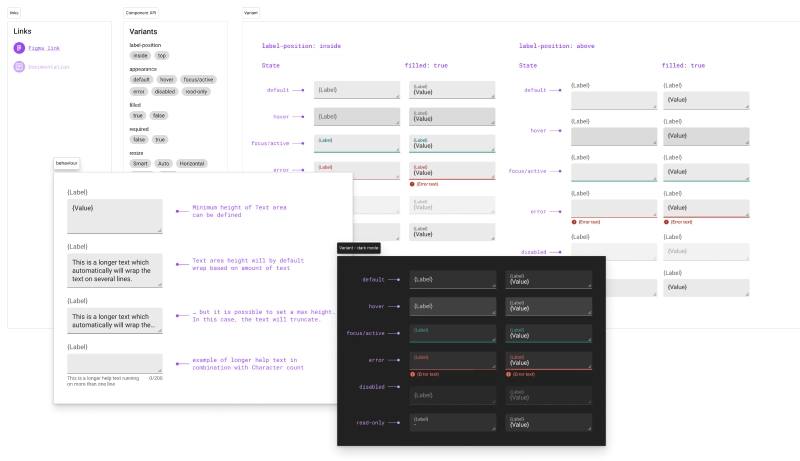 Hexagon Figma component guidelines